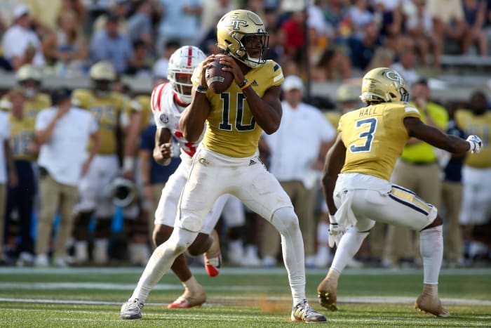 Georgia Tech Quarterback Jeff Sims